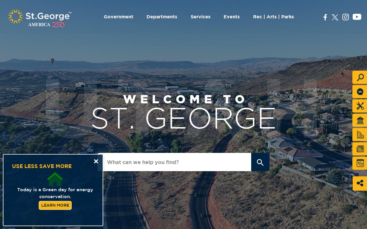 St. George criminal records city government gateway
